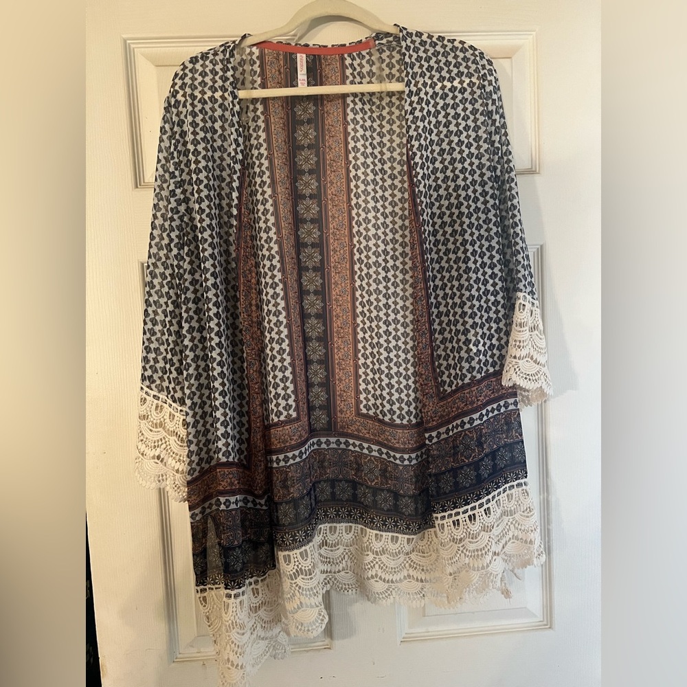 Light boho cardigan
